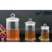 150ml 350ml 700ml Airtight Glass Storage Jar with Glass Lid